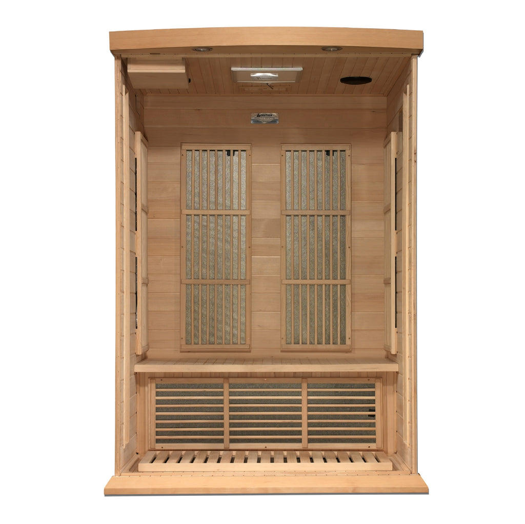 Maxxus 2-Person Near Zero EMF Infrared Sauna — Hemlock — additional manufacturer view