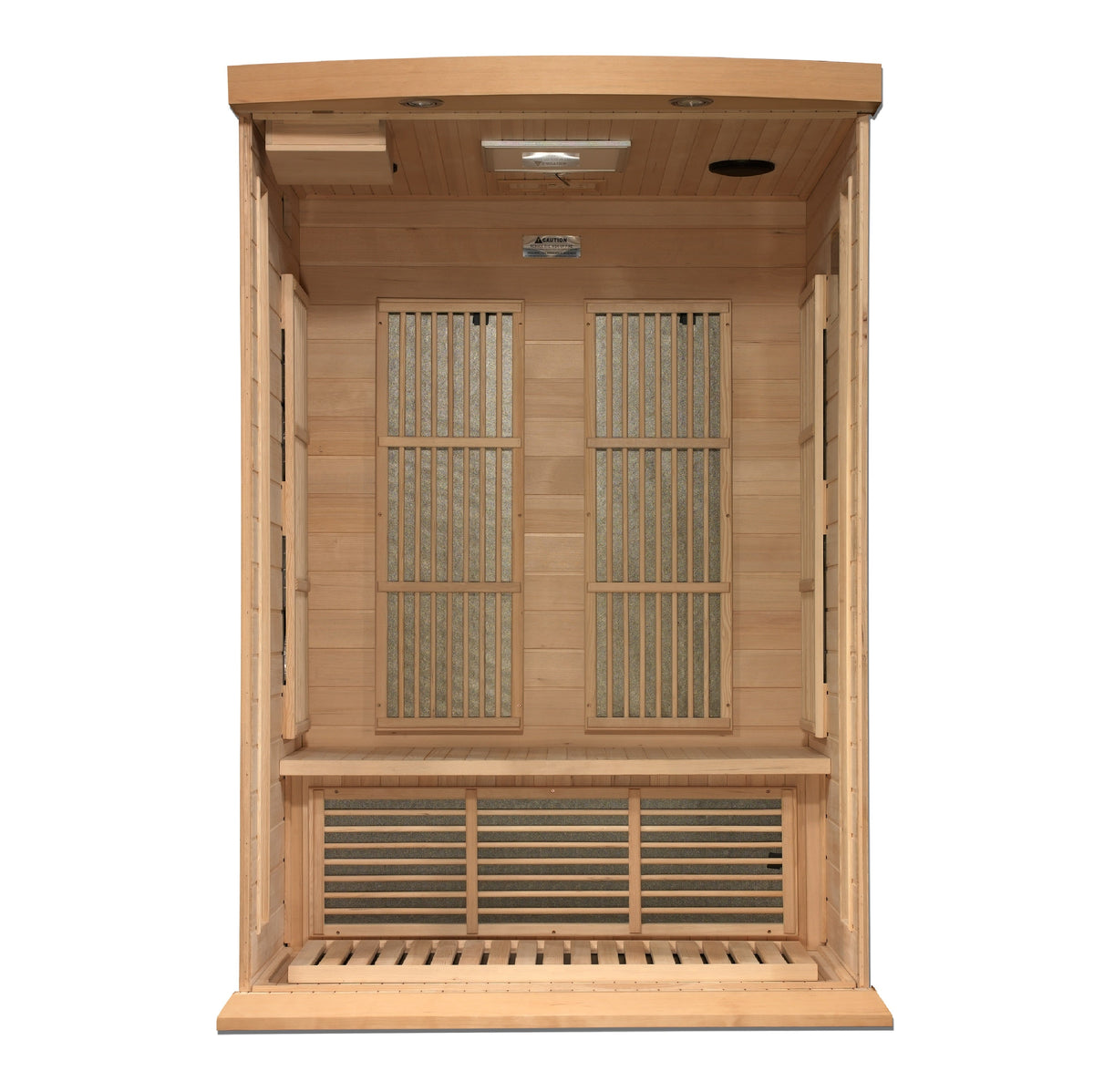 Maxxus 2-Person Near Zero EMF Infrared Sauna — Hemlock — additional manufacturer view