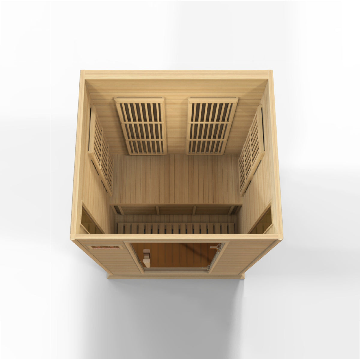 Maxxus 2-Person Low EMF Far Infrared Sauna — Canadian Hemlock — additional manufacturer view