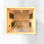 Sauna interior and construction detail