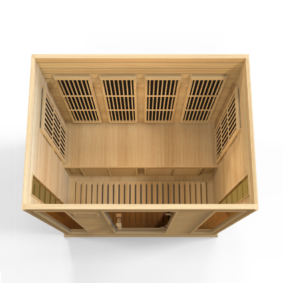 Maxxus 4-Person Low EMF Far Infrared Sauna — Hemlock — additional manufacturer view