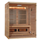 Golden Designs Soria 3-Person Indoor Hybrid Sauna — additional manufacturer view