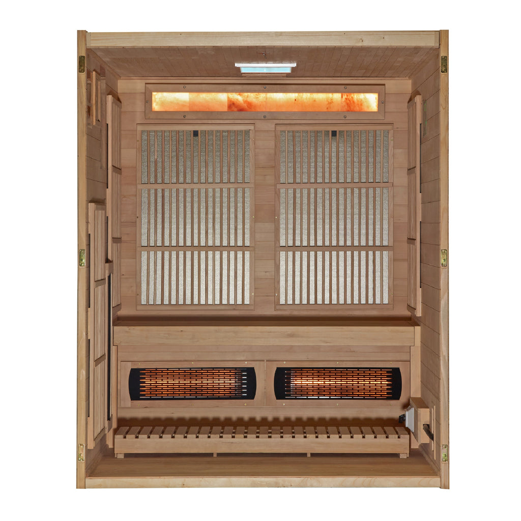 Golden Designs Soria 3-Person Indoor Hybrid Sauna — additional manufacturer view