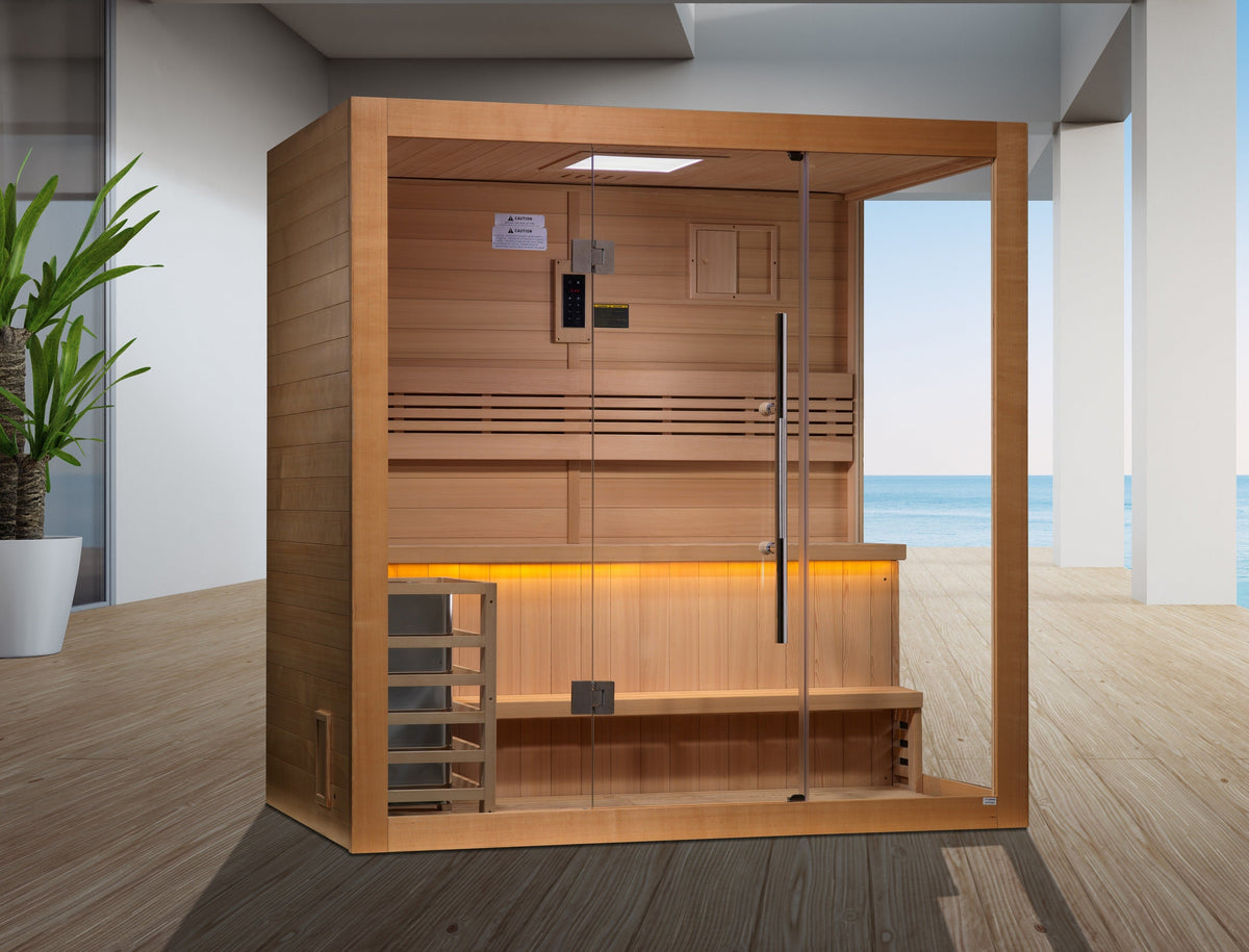 Golden Designs Forssa 3-Person Traditional Sauna — additional manufacturer view
