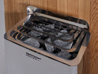 Harvia electric sauna heater detail