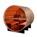 Golden Designs Zurich 4-Person Cedar Barrel Sauna — additional manufacturer view