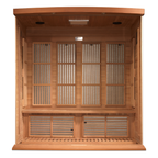 Sauna interior and construction detail