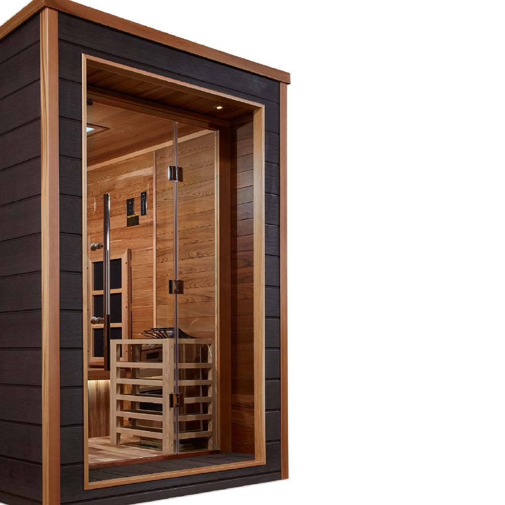 Golden Designs Karlstad 6-Person Hybrid Outdoor Sauna — additional manufacturer view