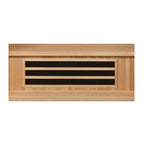 Sauna infrared heating element detail