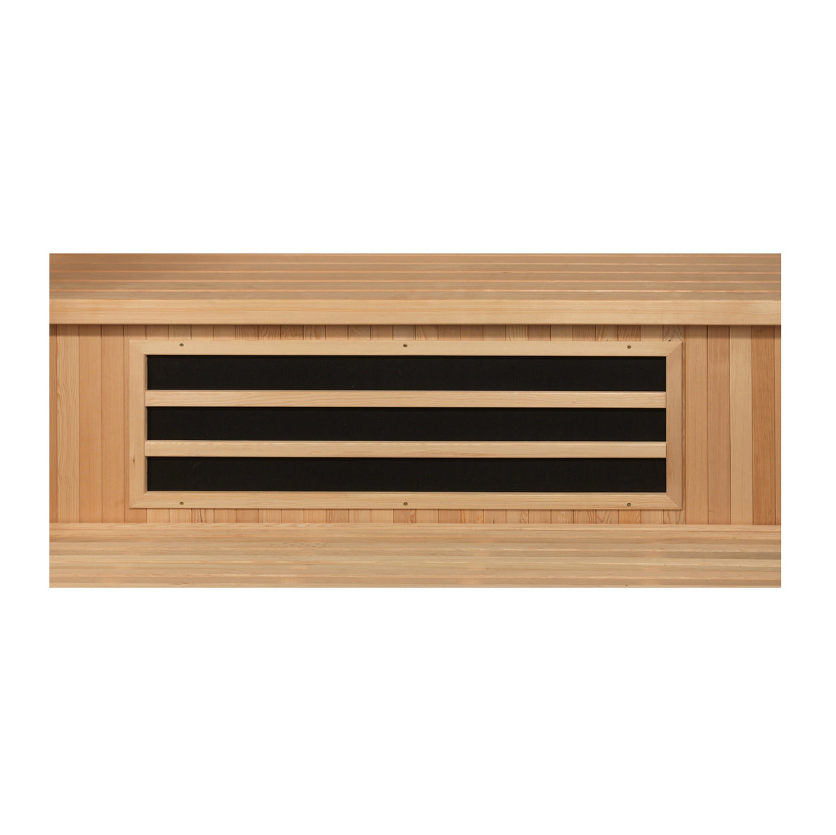 Sauna infrared heating element detail