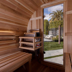 Golden Designs Zurich 4-Person Cedar Barrel Sauna — additional manufacturer view