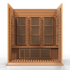 Sauna interior and construction detail