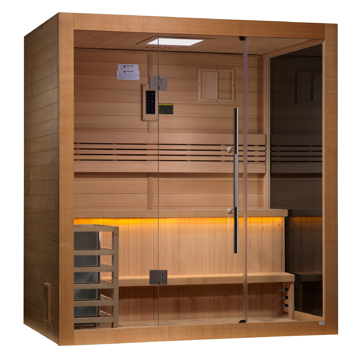 Golden Designs Forssa 3-Person Traditional Sauna — product view