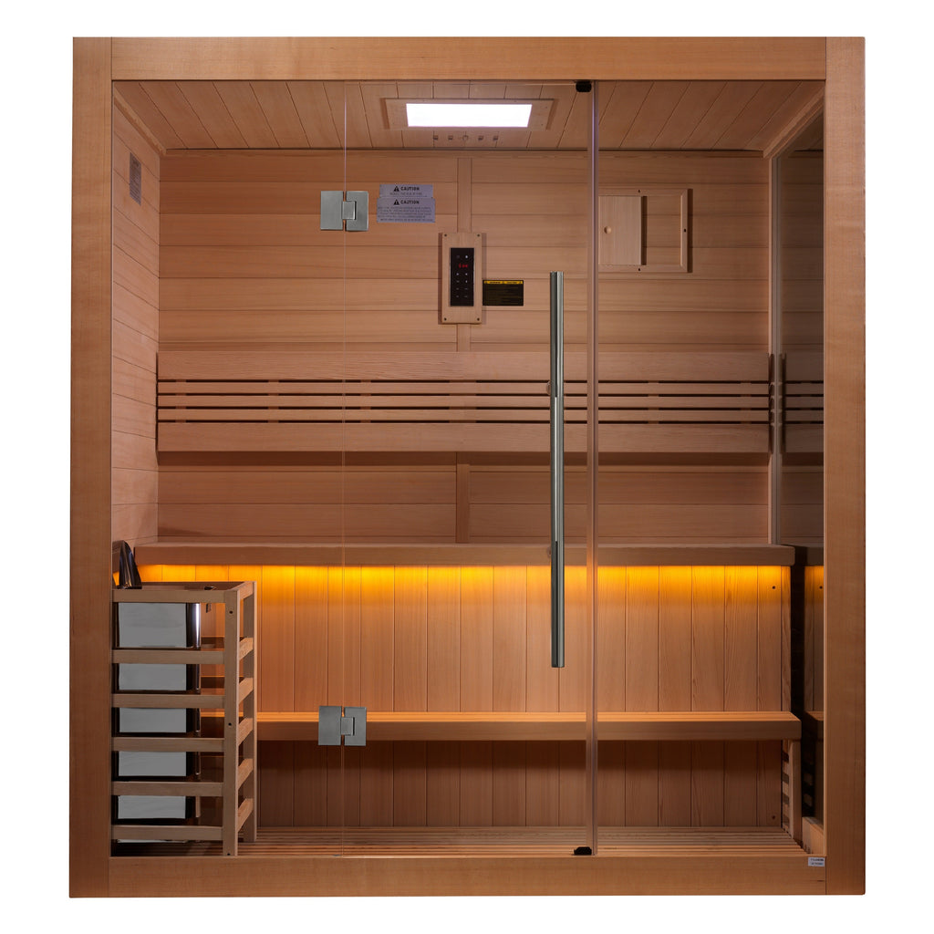 Golden Designs Forssa 3-Person Traditional Sauna — additional view 2