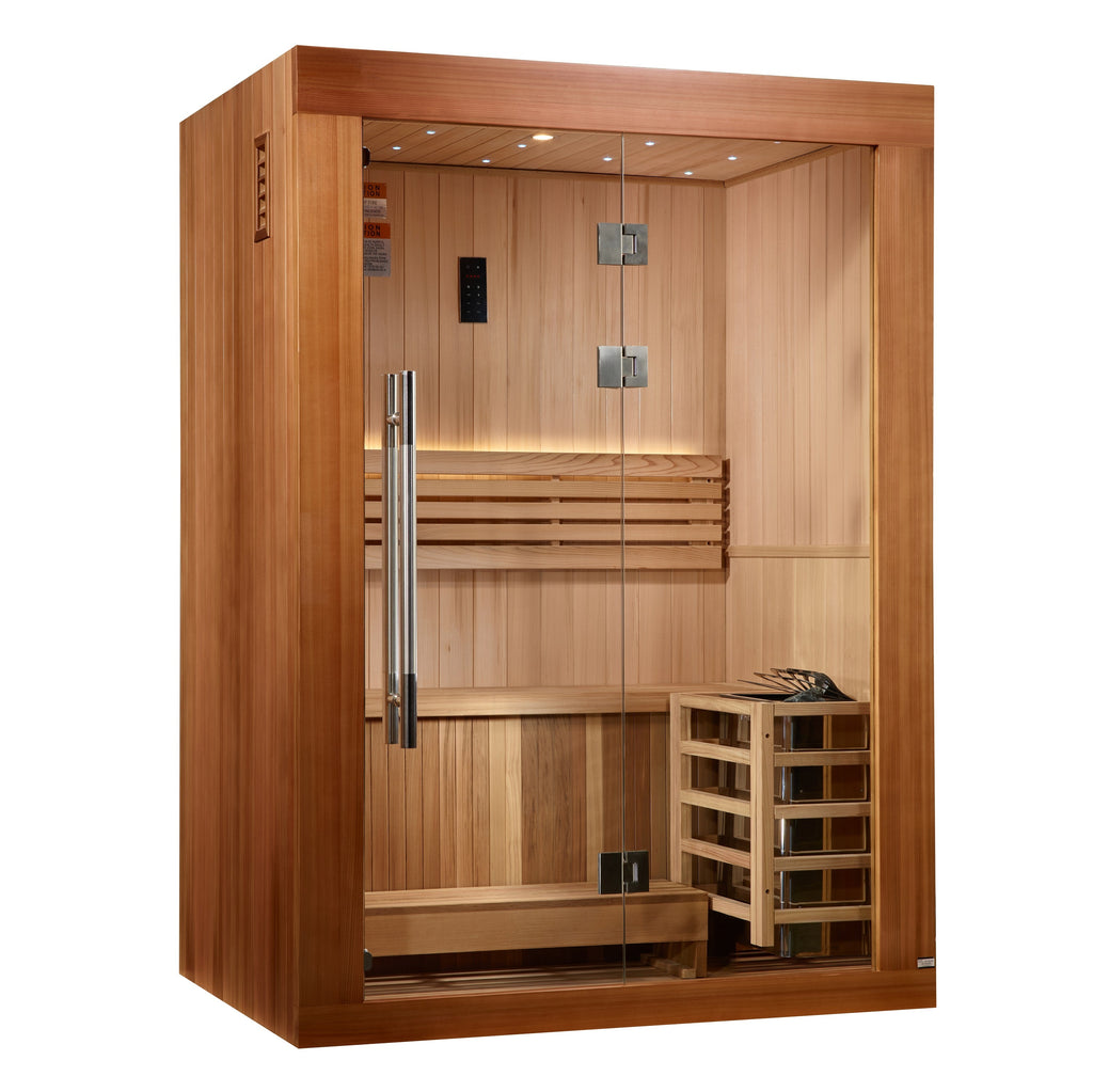 Golden Designs Sundsvall 2-Person Traditional Sauna — product view