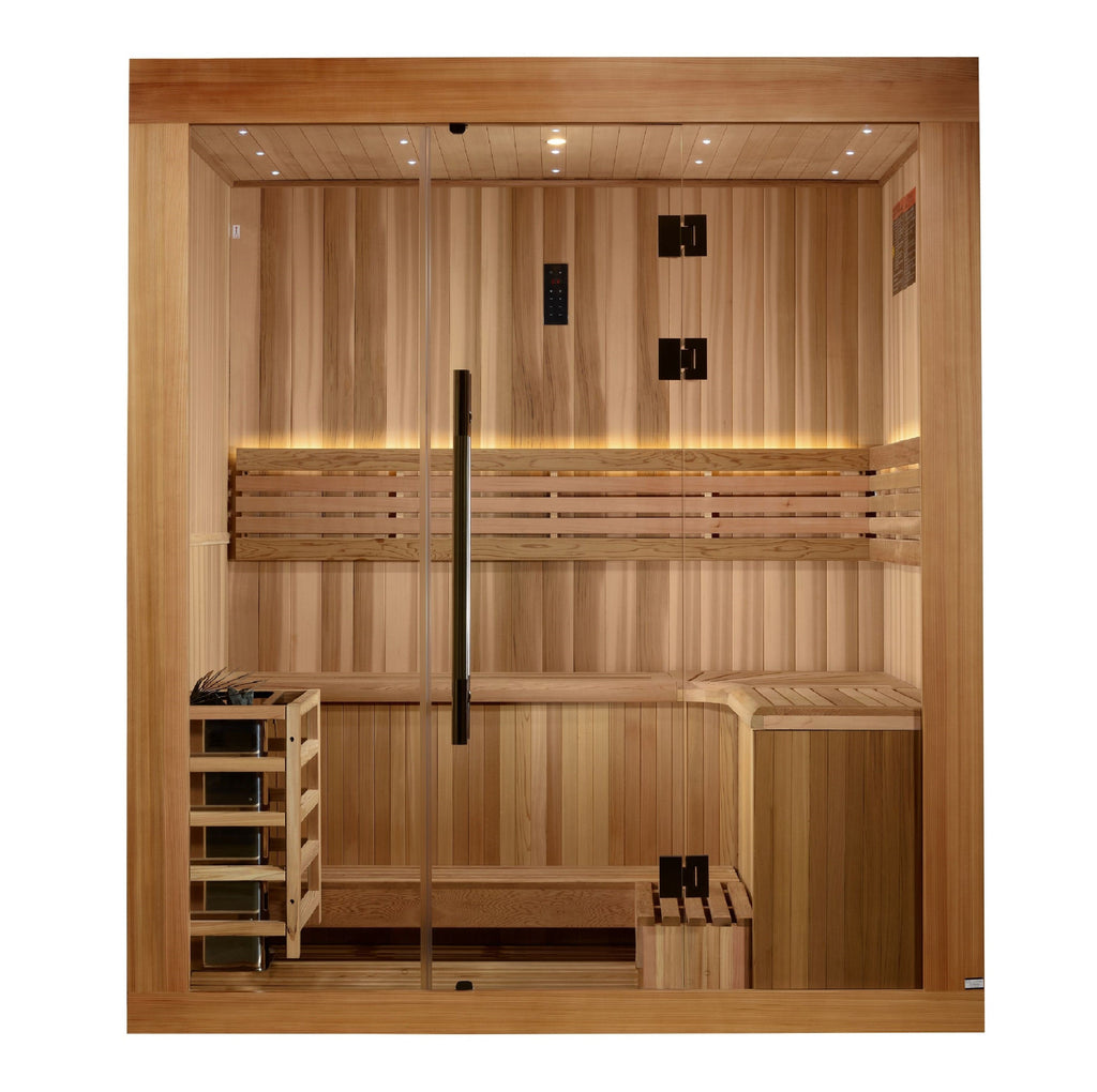 Golden Designs Copenhagen 3-Person Traditional Sauna — additional view 2