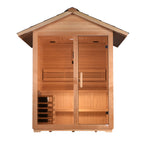 Golden Designs Arlberg 3-Person Traditional Outdoor Sauna — additional view 2