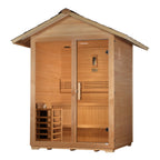 Golden Designs Arlberg 3-Person Traditional Outdoor Sauna — additional view 3