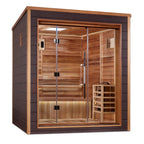 Golden Designs Drammen 3-Person Traditional Outdoor Sauna — product view