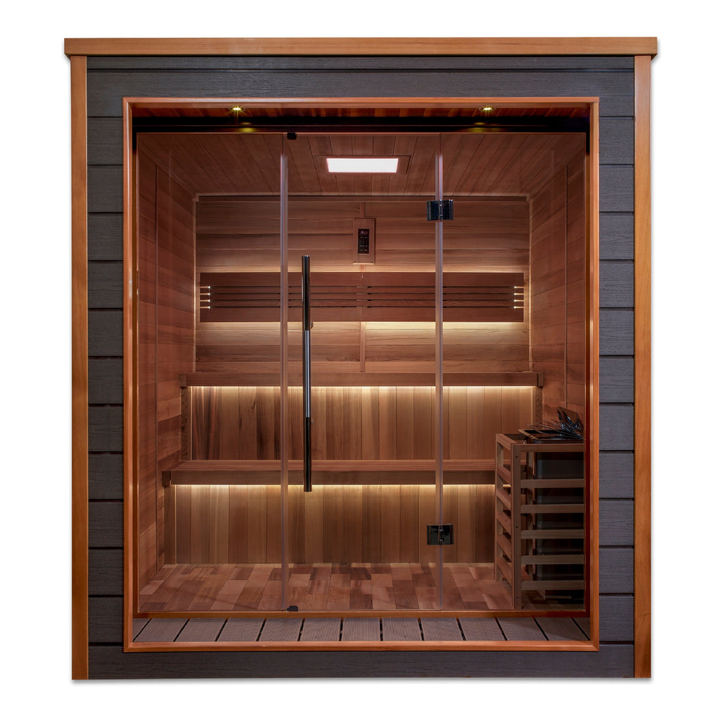 Golden Designs Bergen 6-Person Traditional Outdoor Sauna — additional view 3