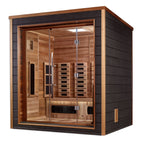 Golden Designs Visby 3-Person Hybrid Outdoor Sauna — additional view 2