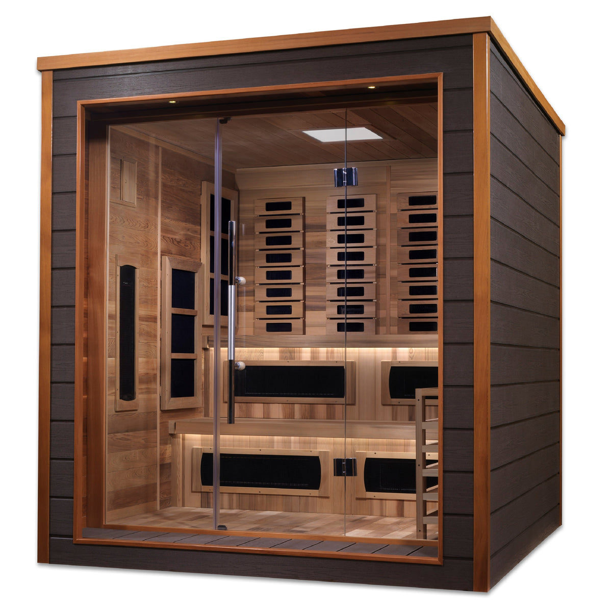 Golden Designs Karlstad 6-Person Hybrid Outdoor Sauna — additional view 2