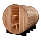 Golden Designs Klosters 6-Person Cedar Barrel Sauna — product view
