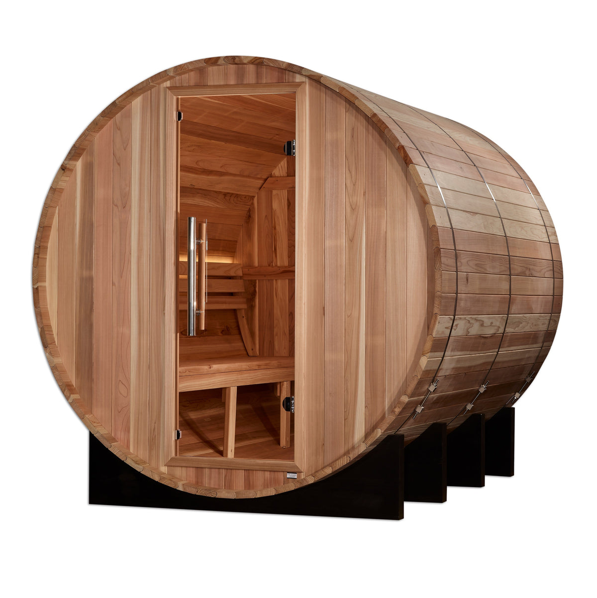 Golden Designs Klosters 6-Person Cedar Barrel Sauna — additional view 3