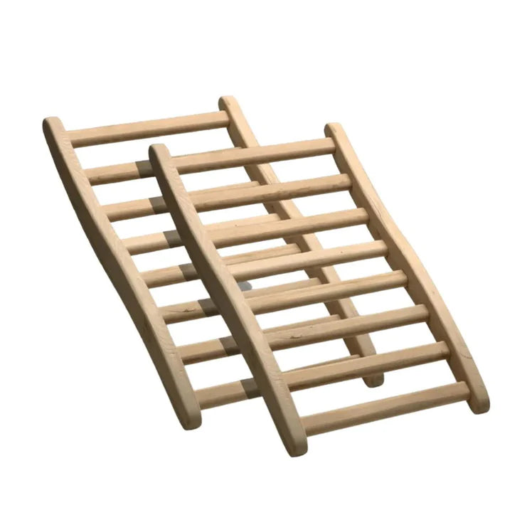 Canadian Hemlock S-shaped backrests; select a 2-pack or 3-pack