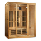 Maxxus Bellevue 3-Person Near Zero EMF Far Infrared Sauna — product view