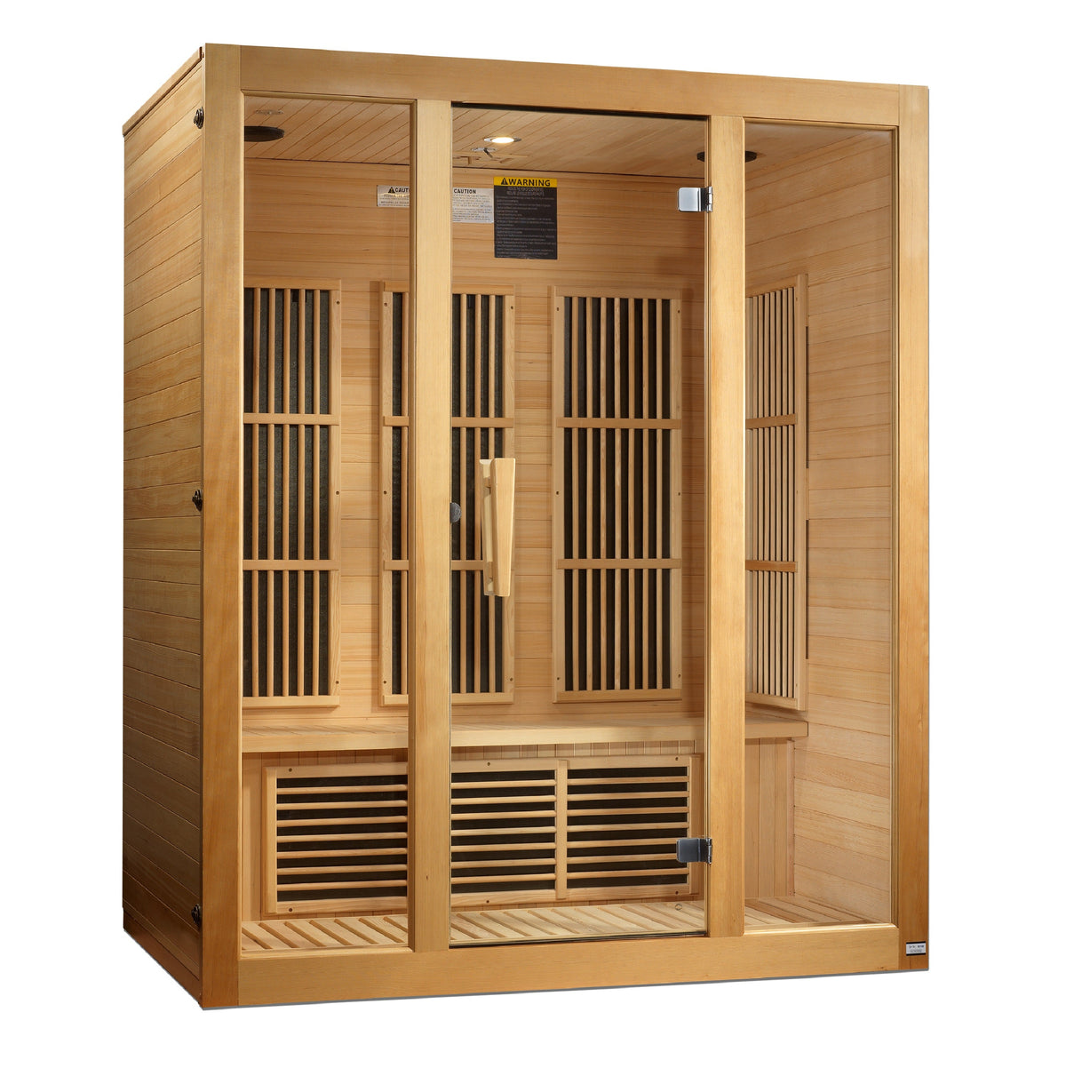 Maxxus Bellevue 3-Person Near Zero EMF Far Infrared Sauna — product view