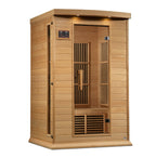 Maxxus 2-Person Near Zero EMF Infrared Sauna — Hemlock — product view