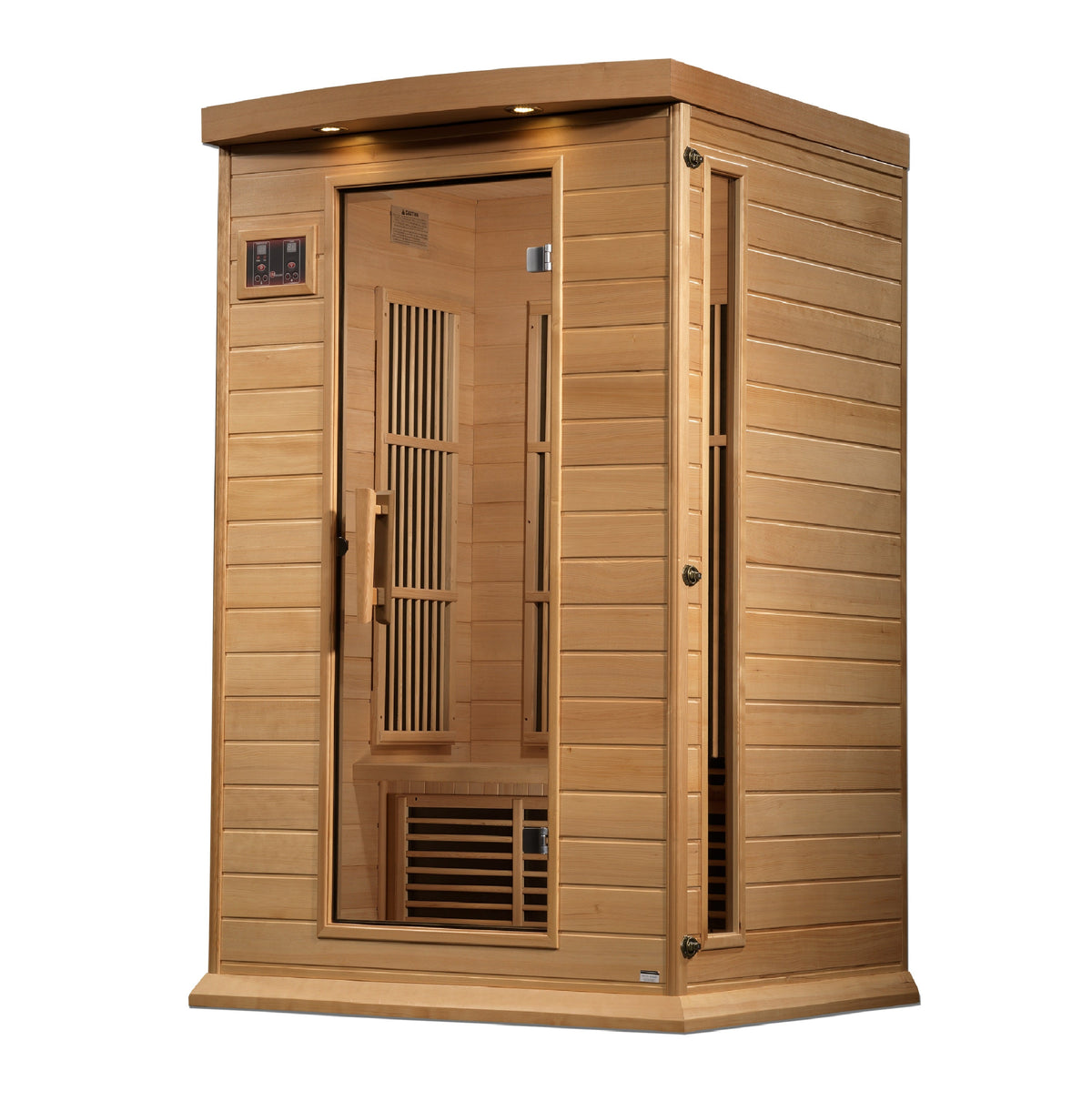 Maxxus 2-Person Near Zero EMF Infrared Sauna — Hemlock — additional view 3