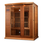 Maxxus 3-Person Low EMF Far Infrared Sauna — Red Cedar — additional view 3