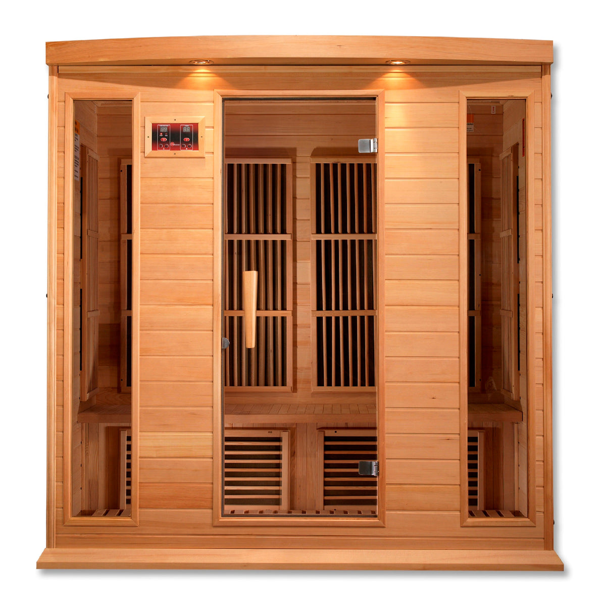 Maxxus 4-Person Low EMF Far Infrared Sauna — Hemlock — additional view 2