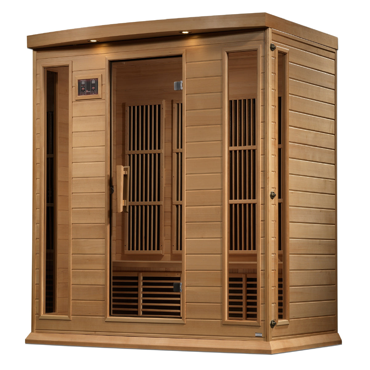 Maxxus 4-Person Near Zero EMF Infrared Sauna — Hemlock — additional view 3