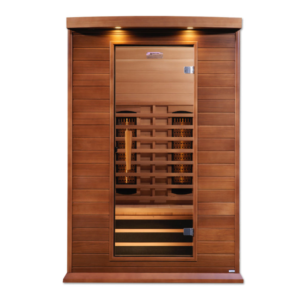 Maxxus 2-Person Full Spectrum Infrared Sauna — Red Cedar — additional view 2