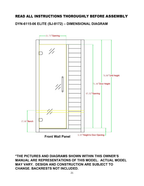 Dynamic Veneto Elite 1–2-Person Ultra Low EMF Infrared Sauna — Black — manufacturer manual diagram