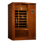 Dynamic Venice Limited Elite 2-Person Ultra Low EMF Infrared Sauna — Front angled view