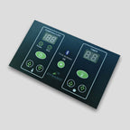 Dynamic Lucca Elite 2-Person Ultra Low EMF Infrared Sauna — LED control panel