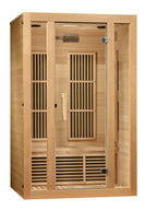 Maxxus Seattle 2-Person Near Zero EMF Infrared Sauna — Left exterior view