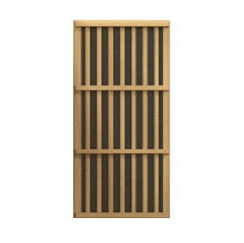 Maxxus Seattle 2-Person Near Zero EMF Infrared Sauna — Carbon heating panel detail