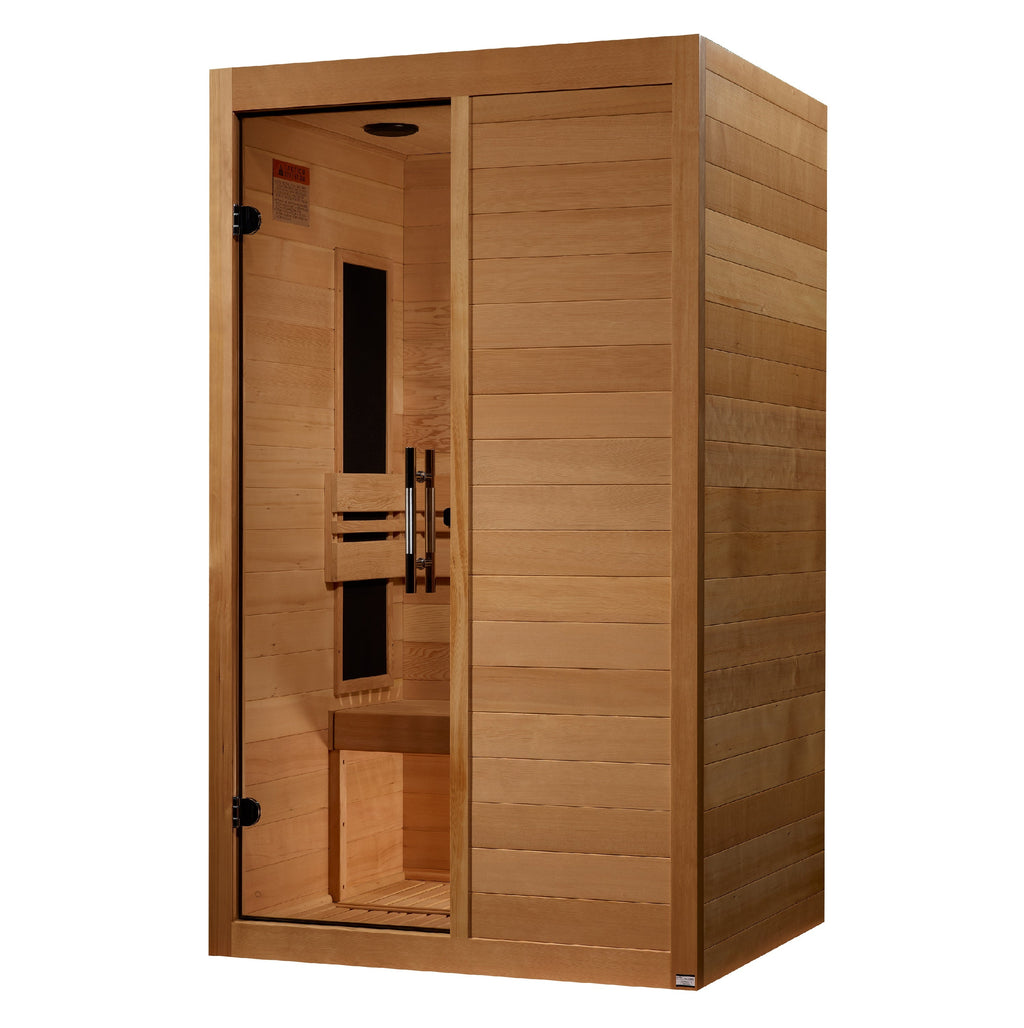 Maxxus S-Line Yoga 2-Person Low EMF Infrared Sauna — Alternate exterior view