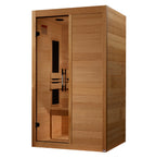 Maxxus S-Line Yoga Elite 2-Person Ultra Low EMF Infrared Sauna — Alternate exterior view