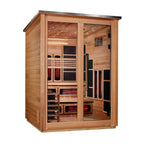 Golden Designs Kaskinen 6-Person Outdoor Hybrid Sauna - Pacific Cedar, product view 1