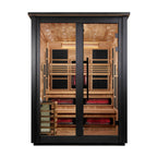 Golden Designs Kaskinen 6-Person Outdoor Hybrid Sauna - 2 Tone, product view 2
